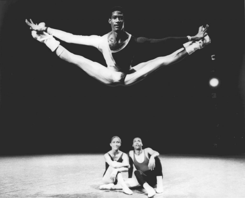 Mel Tomlinson dancing at New York City Ballet.