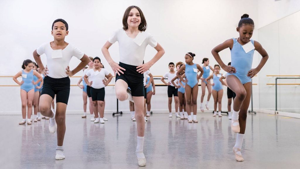 Happy children of the CITYDANCE program in Boston