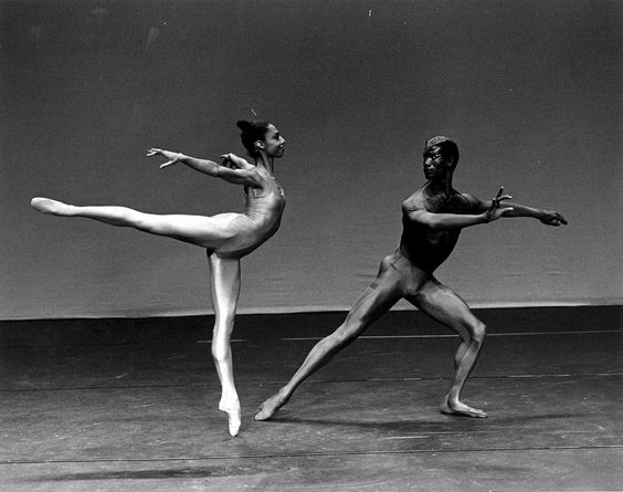 Dance Theatre of Harlem's Stephanie Dabney and Mel Tomlinson in "Manifestations.”